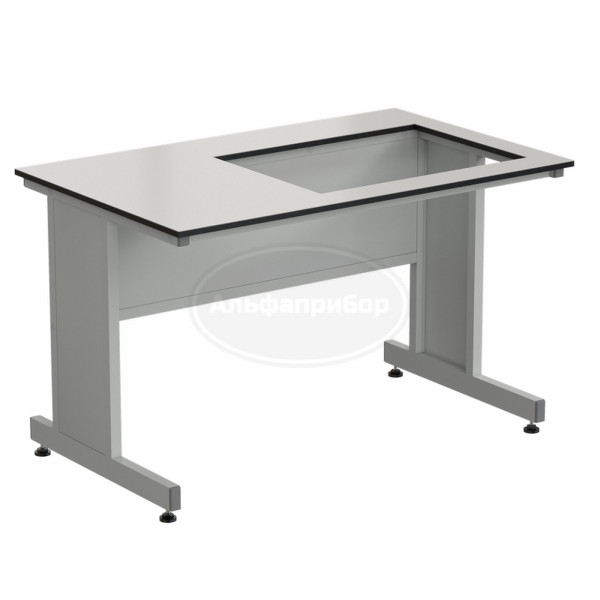 Приставка для весового стола 1200х750х750 мм, раб. поверхность - Labgrade (отверстие для весового стола справа)