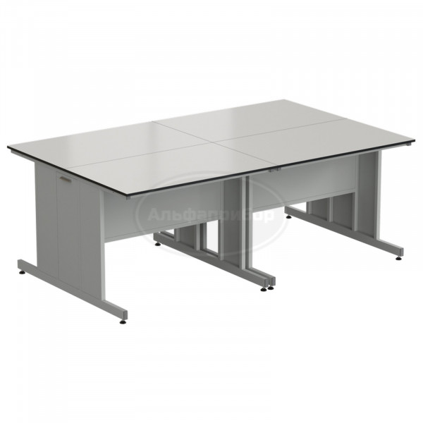 Стол островной 2400х1500х900 мм, раб. поверхность - Labgrade