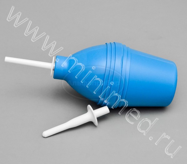 Спринцовка пластизольная поливинилхлоридная тип Б №15 (с двумя наконечниками), индивидуальная упаковка