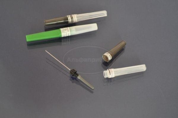 Игла двусторонняя APEXLAB 22G*1 1/2 черная (100 шт.)