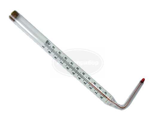 Термометр технический жидкостный угловой ТТЖ У №4