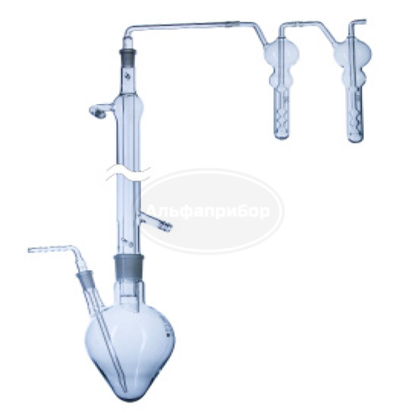 Комплект для отгонки циановодорода, эскиз 1-134