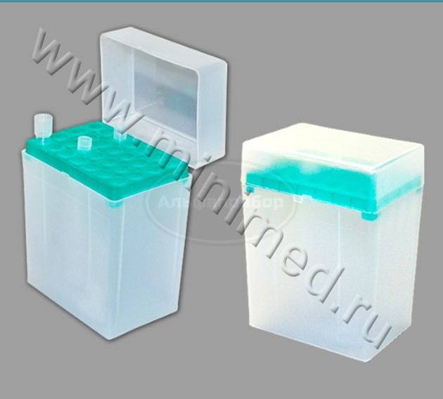 Штатив для наконечников 5000 мкл, 28 гнезд, п/п, упаковка 1/2/40