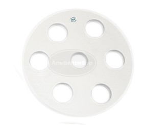 Вставка фарфоровая для эксикаторов исполнение 1 (88 мм)