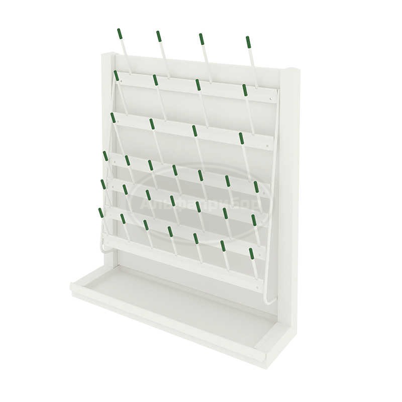 Сушилка 500x150x550 мм настенная, белый металл