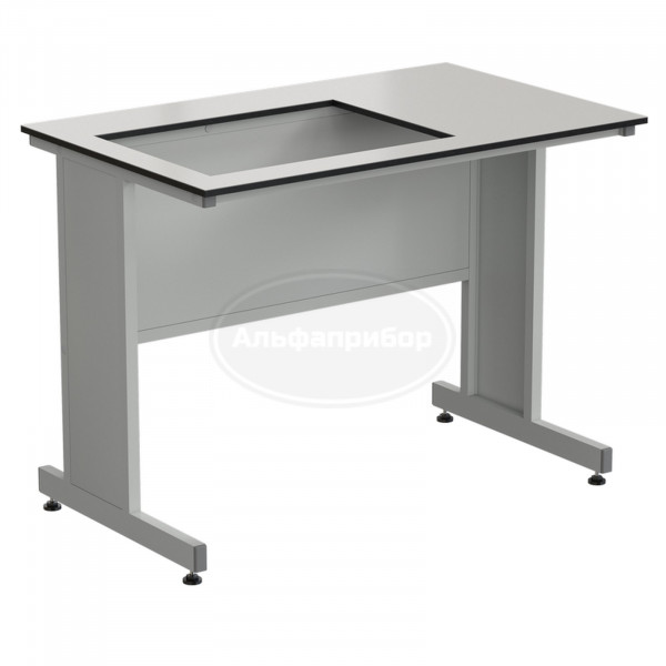 Приставка для весового стола 1200х750х900 мм, раб. поверхность - Labgrade (отверстие для весового стола слева)