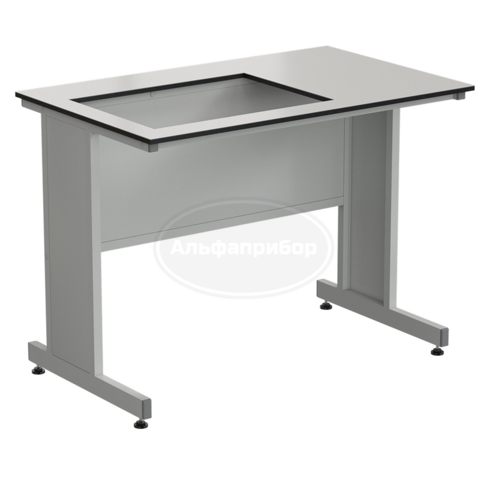 Приставка для весового стола 1200х750х900 мм, раб. поверхность - Labgrade (отверстие для весового стола слева)