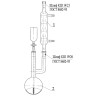Прибор для перегонки цианидов 500мл ГФ 5.184.111