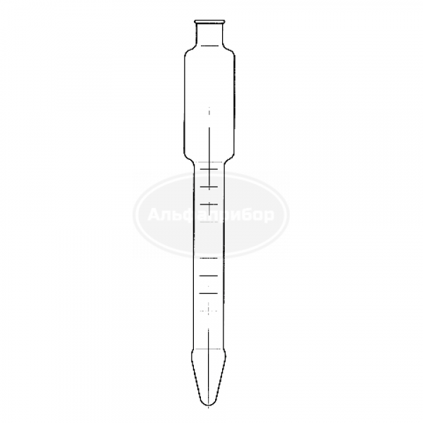 Бутирометр 1-6 (для молока) ТУ 25-2024.019-88