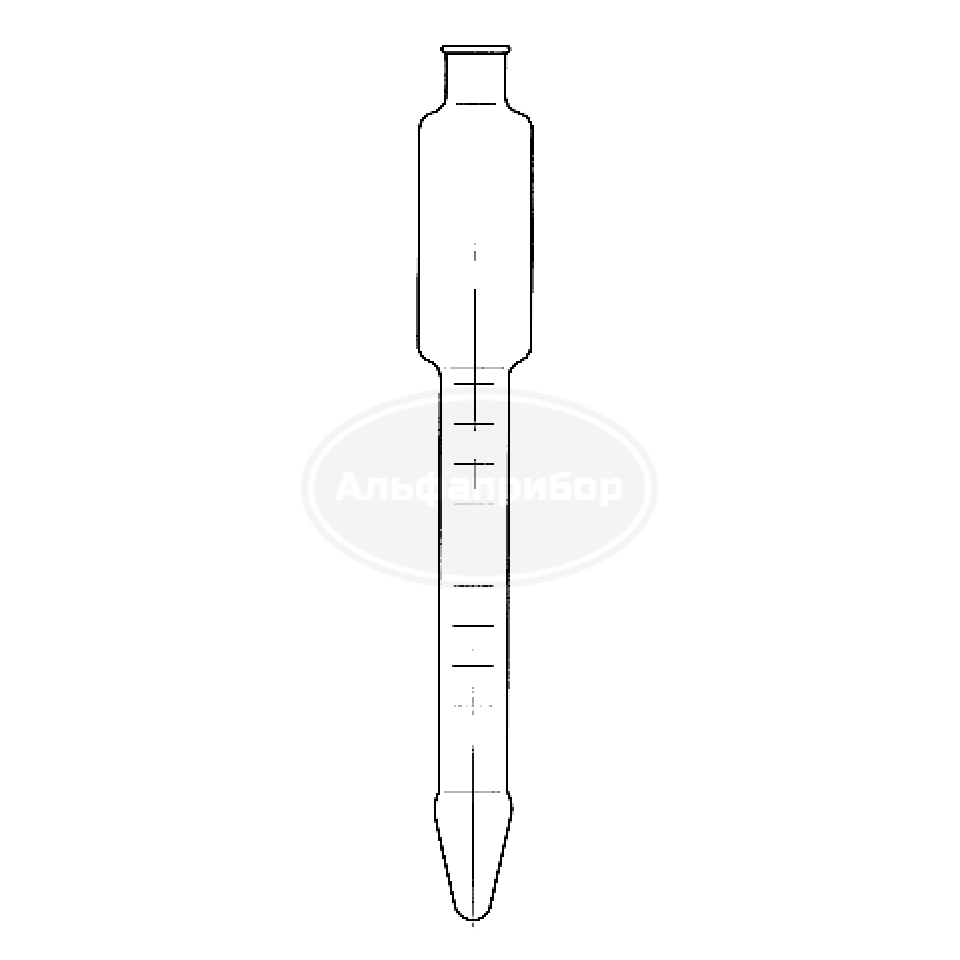 Бутирометр 1-6 (для молока) ТУ 25-2024.019-88