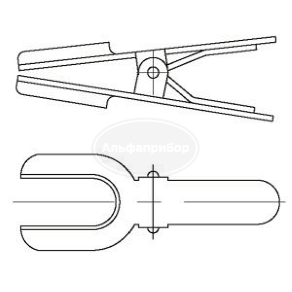 Зажим МБ 6.272.081-03 S38