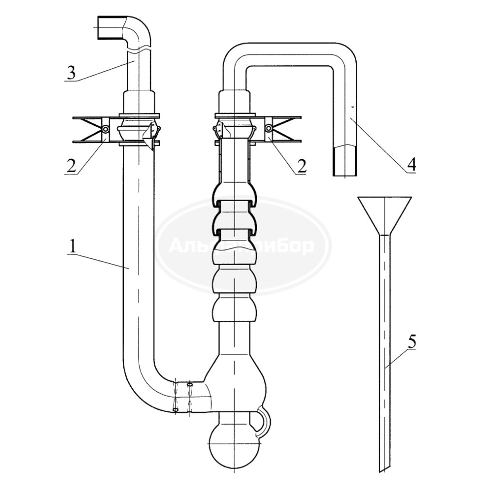 Насос высоковакуумный паромасляный СДН-2 ГФ 2.960.002