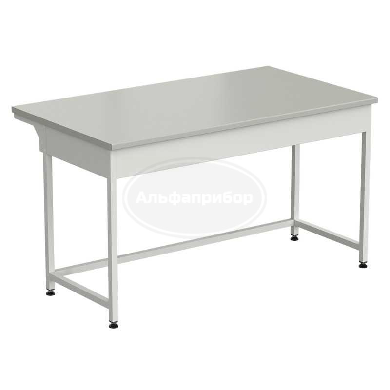 Стол приборный упрощенный 1500x850x850 мм, раб. поверхность - серый ламинат