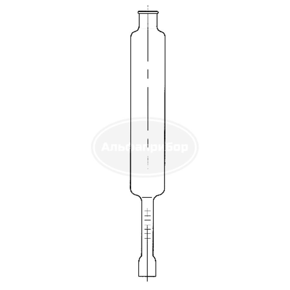 Бутирометр 2-05 (для обезжиренного молока и пахты) ТУ 25-2024.019-88