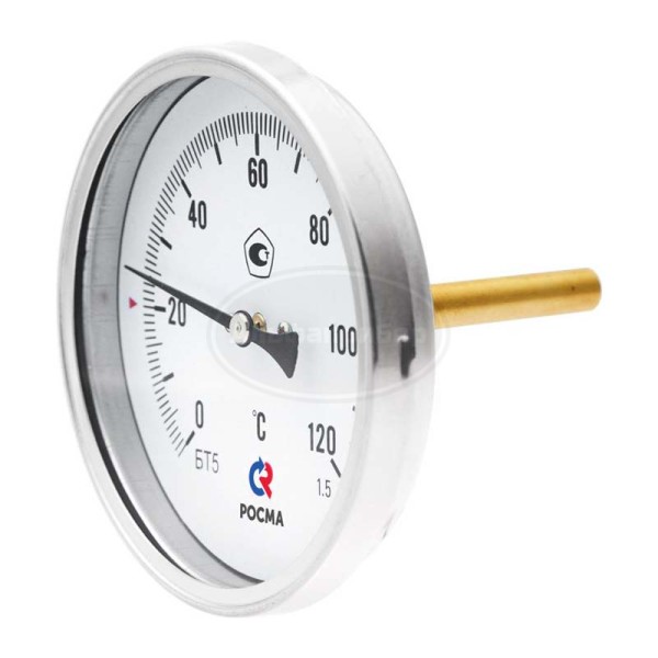 Термометр общетехнический (осевое присоединение) БТ-51.211