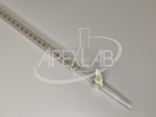 Бюретка 1-1-2-100-0,2 с краном