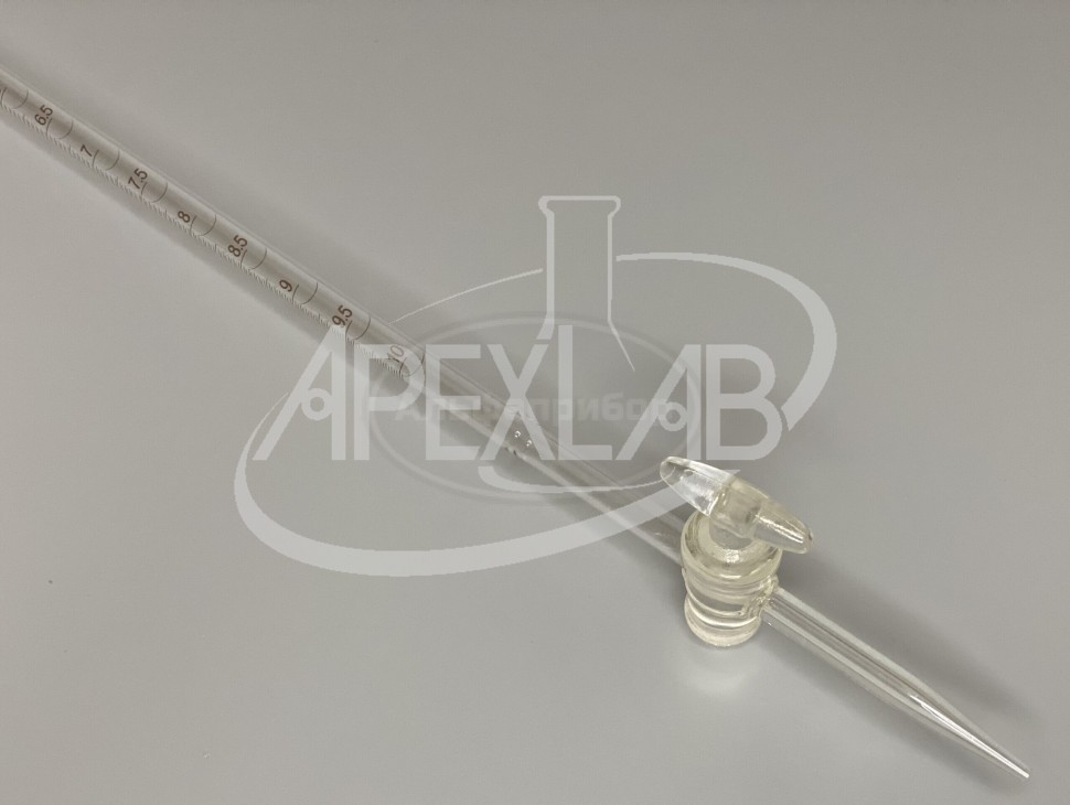 Бюретка 1-1-2-10-0,05 с краном