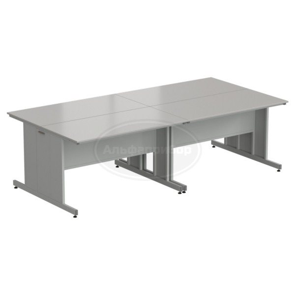 Стол островной 3000х1500х900 мм, раб. поверхность - Durcon