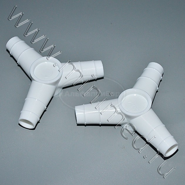 Переходник Y-образный 120°, наружный диаметр 14/15/16, п/п, Kartell, упаковка 10шт