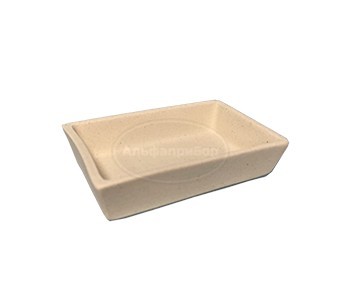 Лодочка зольности фарфоровая № 3 (60х40 мм)