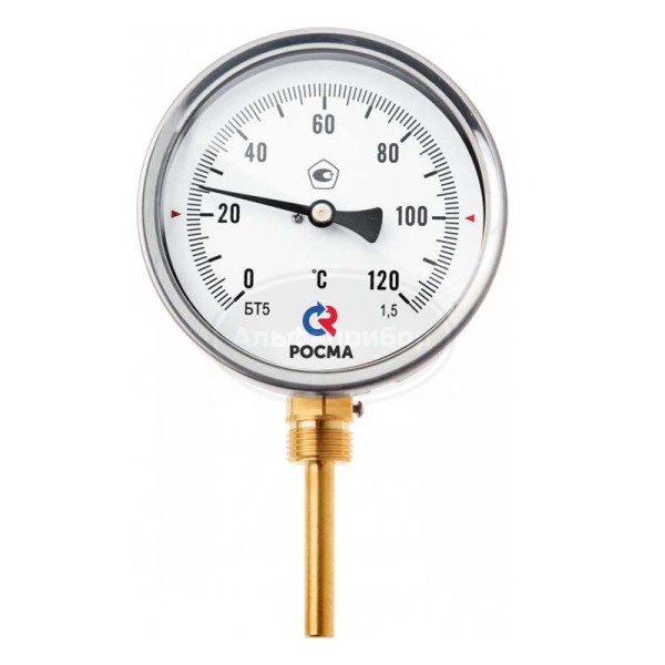 Термометр общетехнический (радиальное присоединение) БТ-52.211