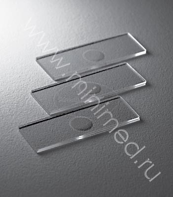 Стекло для микропрепаратов по ТУ 9464-012-52876859-2014, предметное, СП-7103 с 1-й лункой, 26*76 мм, толщина 1,0 мм, упаковка 50шт/2500шт МиниЛаб