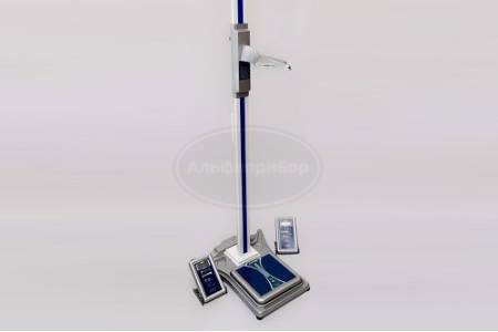 Медицинские весы с ростомером РЭП ВМЭН-200-50/100-Д1-А (батарейки)