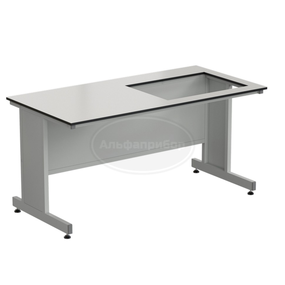 Приставка для весового стола 1500х750х750 мм, раб. поверхность - Labgrade (отверстие для весового стола справа)