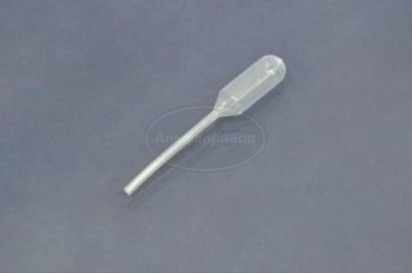 Пипетка Пастера, 1.2 мл 65 мм, неградуированная, нестерильная (1000 шт.)