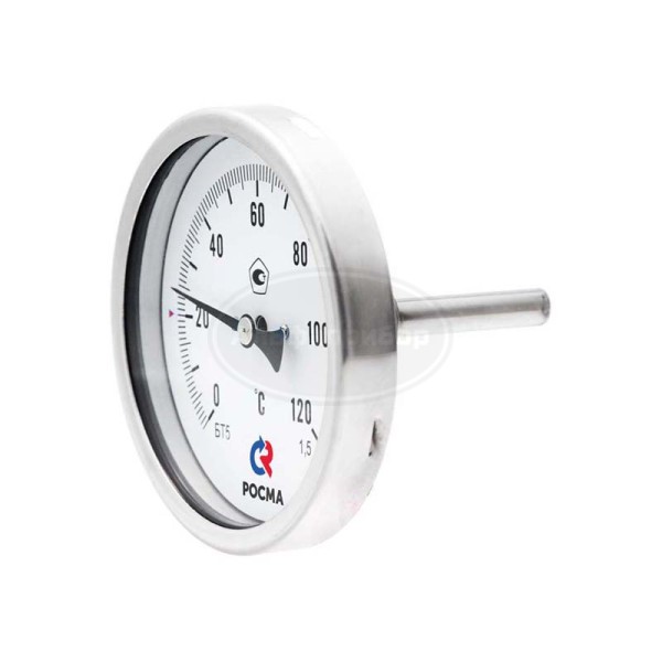 Термометр коррозионностойкий (осевое присоединение) БТ-51.220