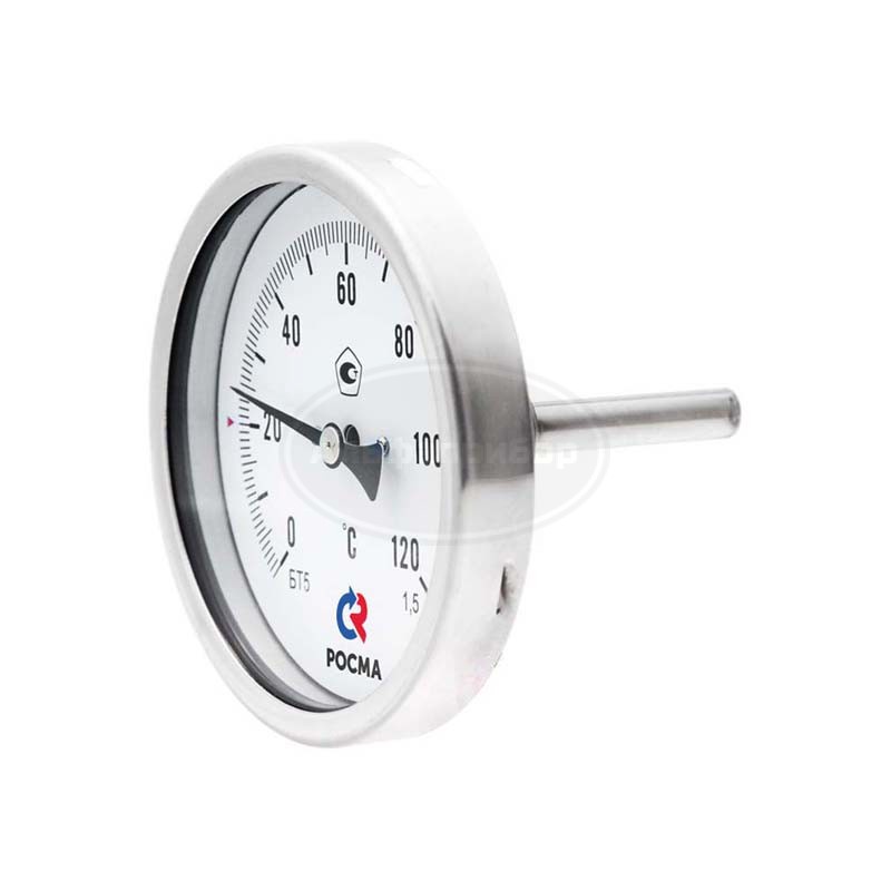 Термометр коррозионностойкий (осевое присоединение) БТ-51.220