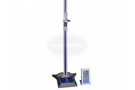 Медицинские весы с ростомером РЭП ВМЭН-200-50/100-Д1-А* (батарейки + сеть)