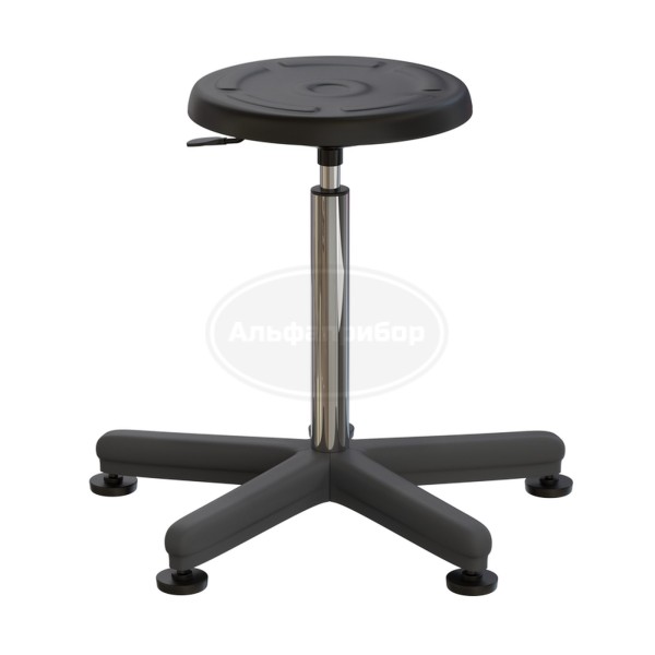 Табурет офисный на опорах (410-540 мм) (полиуретан)