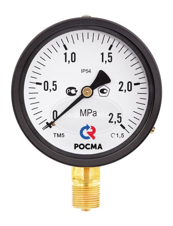 Мановакуумметр ТМВ-510 IP54 (с повышенной пылевлагозащищенностью)