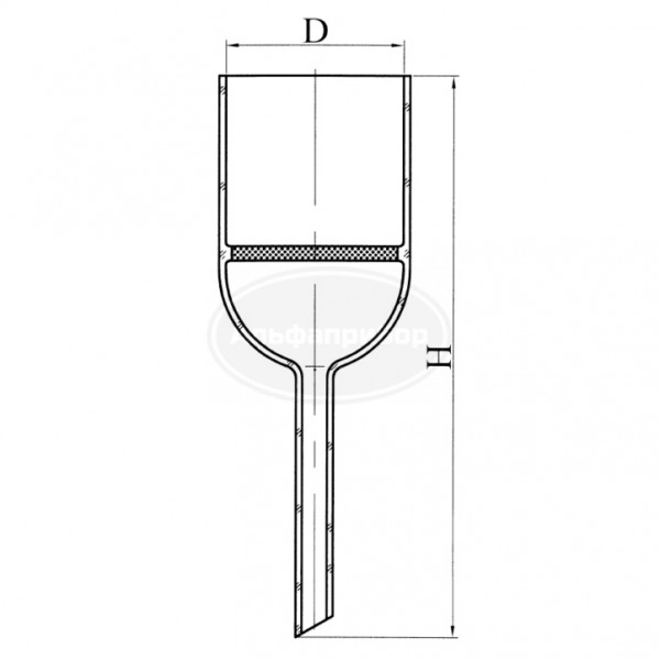 Воронка фильтровальная ВФ-3-40 пор 40 ГОСТ 25336-82