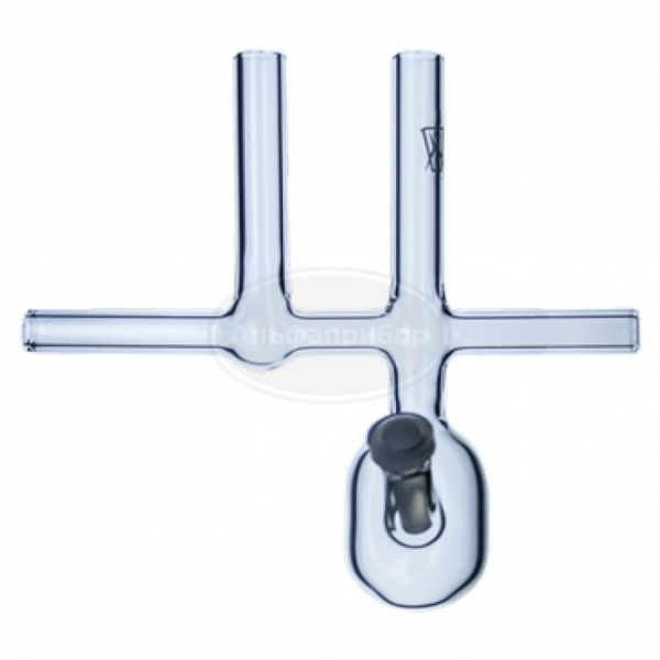 Психрометр проточный стеклянный ГОСТ 17.2.4.08-90, эскиз 5-516