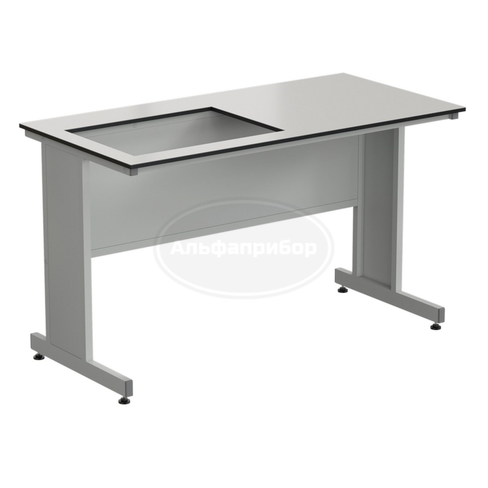 Приставка для весового стола 1500х750х900 мм, раб. поверхность - Labgrade (отверстие для весового стола слева)