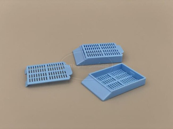 Гистологические кассеты разборные, голубые (500 шт.)