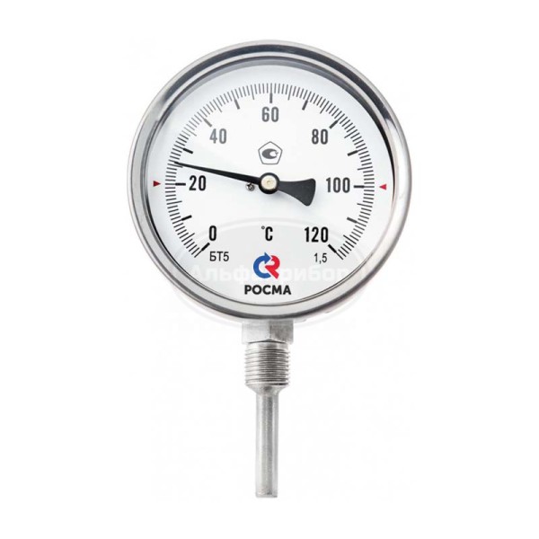 Термометр коррозионностойкий (радиальное присоединение) БТ-72.220