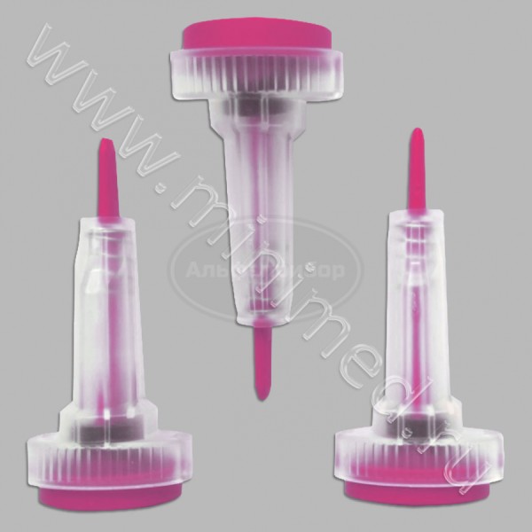 Ланцет Prolance Pediatric, глубина разреза 1,2мм, лезвие1,5 мм, розовый, упаковка 200шт