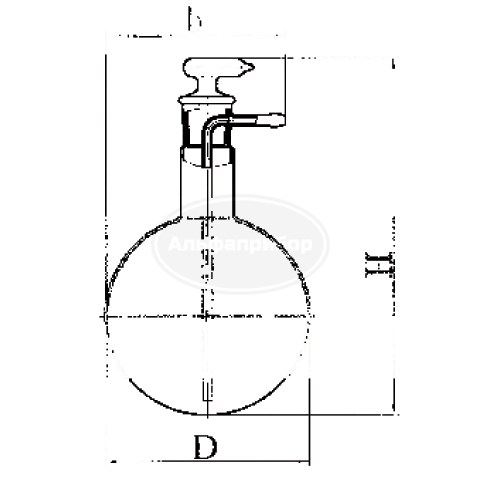 Шар Гаяра 200мл ГФ 6.451.417-04 Simax