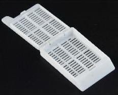 Гистологические кассеты с крышкой, белые (250 шт.)