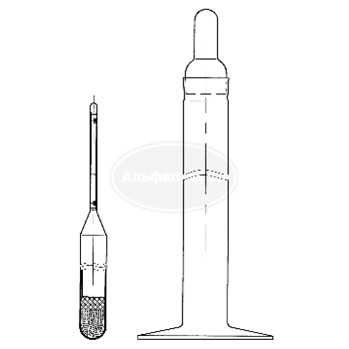 Набор ареометров АК без цилиндра ГОСТ 18481-81