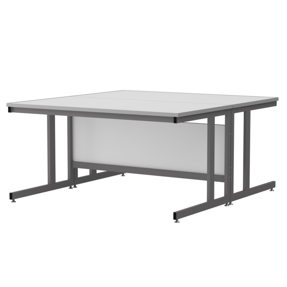 СО-150.160.76 Стол лабораторный островной низкий