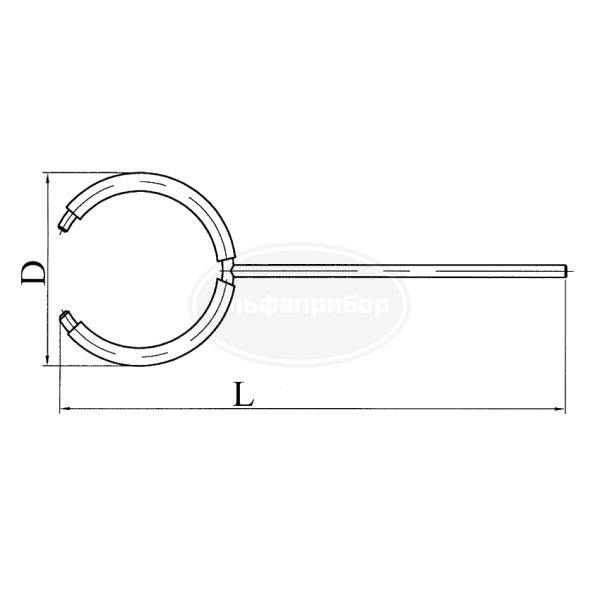 Держатель кольцевой D 120 МБ 6.152.267-02
