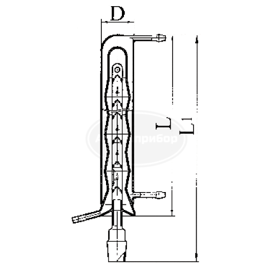 Холодильник-дефлегматор, эскиз 5-359