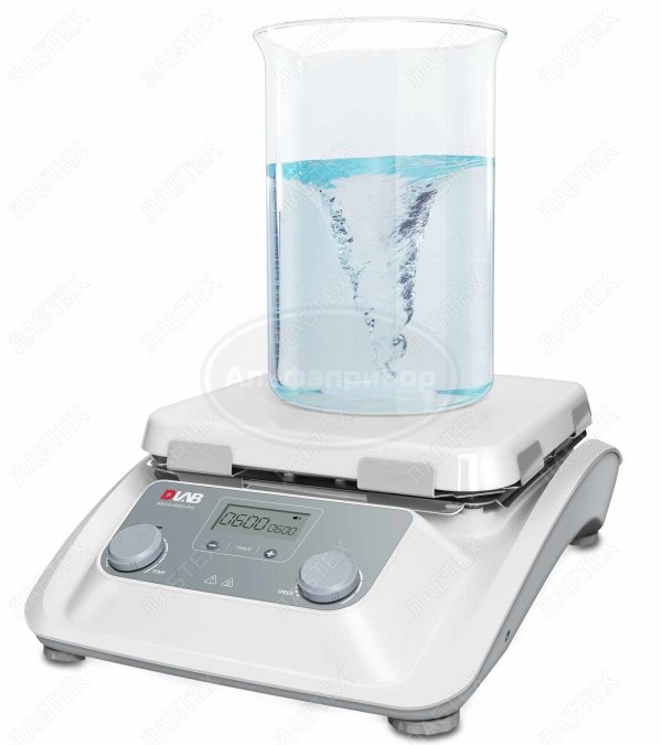 Мешалка магнитная DLab MS10-Н500-Pro, с подогревом