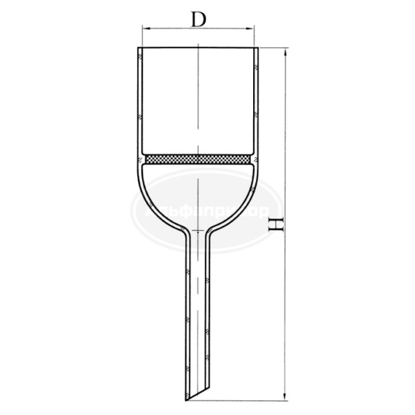 Воронка фильтровальная ВФ-3-60 пор 160 ГОСТ 25336-82