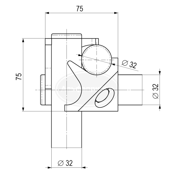 Соединение фланцевое