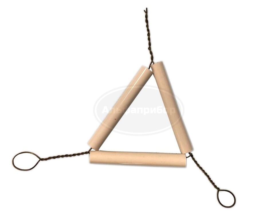 Треугольник фарфоровый 3